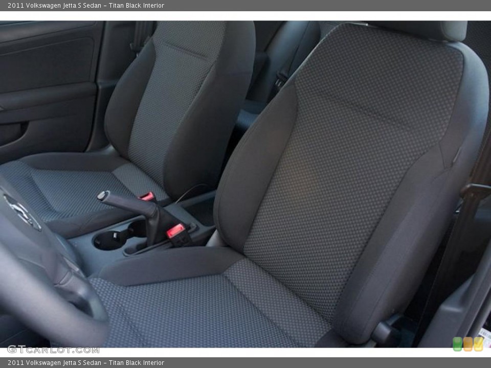 Titan Black Interior Photo for the 2011 Volkswagen Jetta S Sedan #38146899