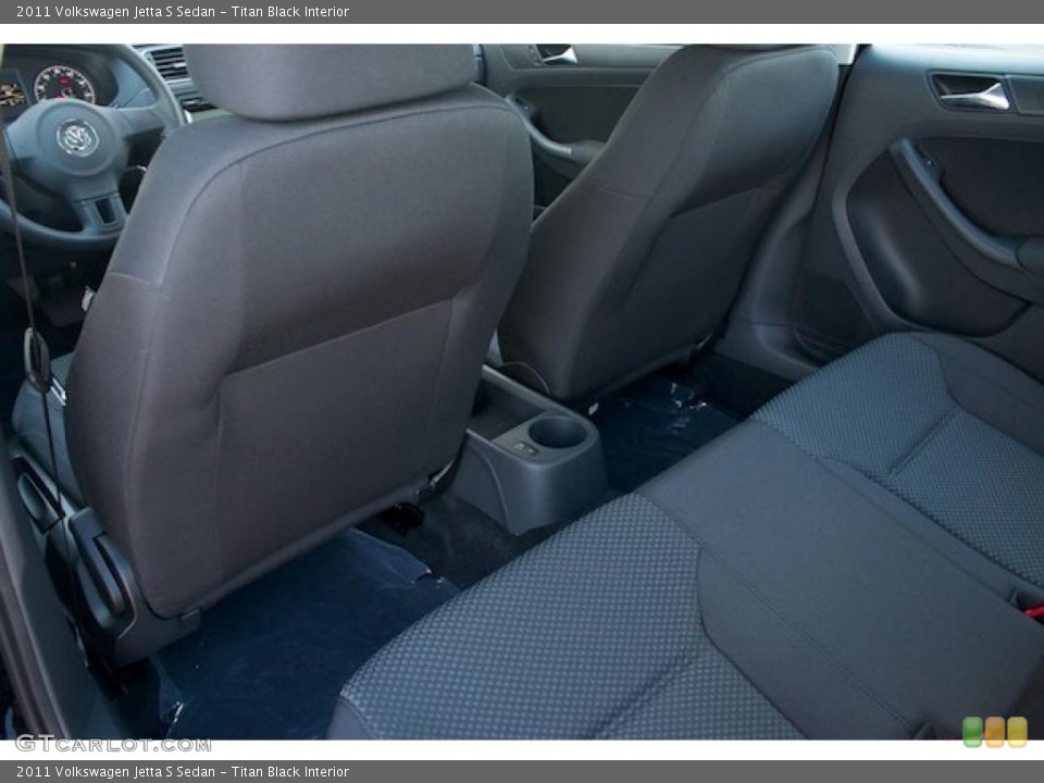 Titan Black Interior Photo for the 2011 Volkswagen Jetta S Sedan #38146931
