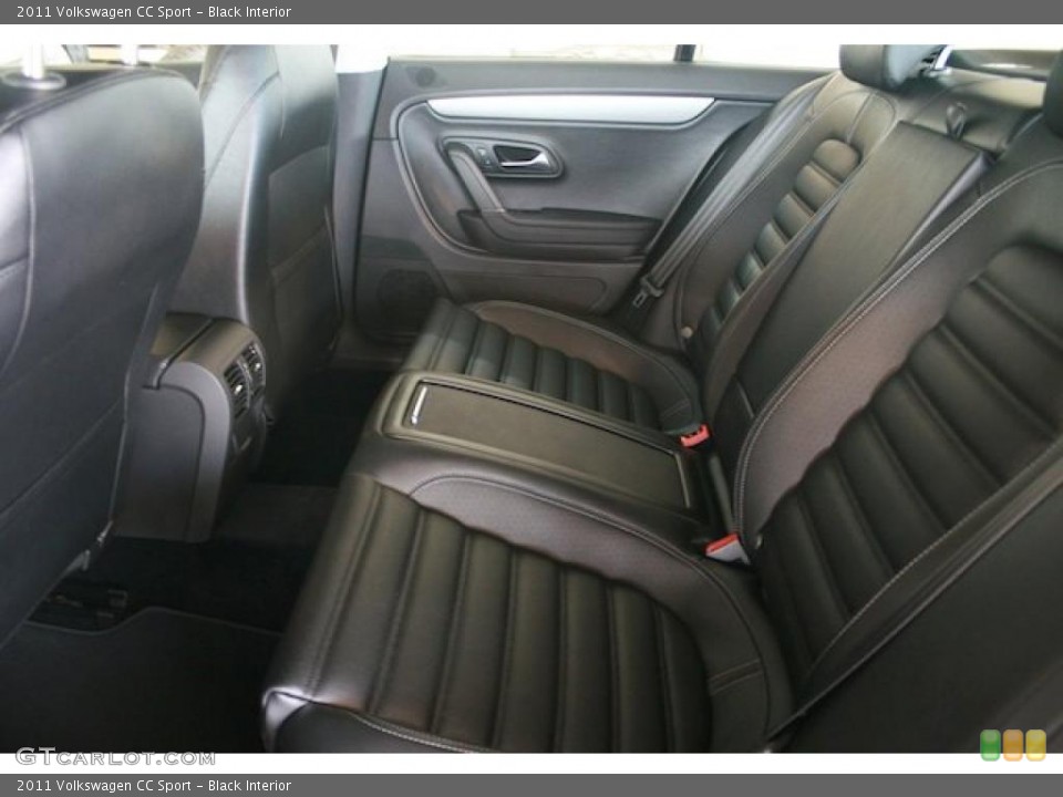 Black Interior Photo for the 2011 Volkswagen CC Sport #38147219