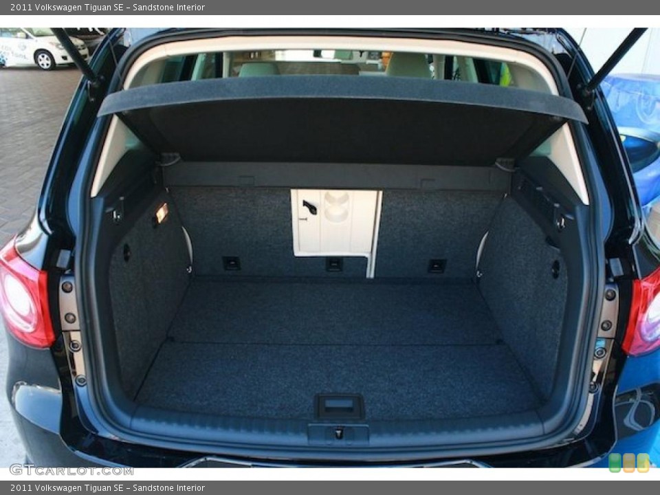 Sandstone Interior Trunk for the 2011 Volkswagen Tiguan SE #38148423