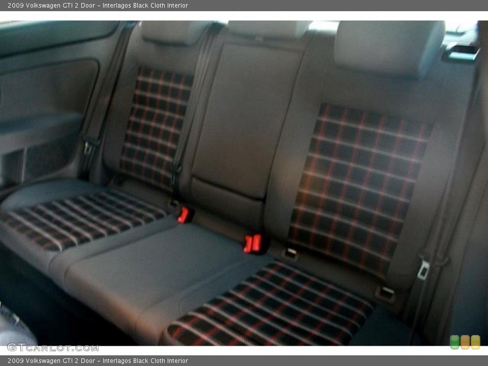 Interlagos Black Cloth Interior Photo for the 2009 Volkswagen GTI 2 Door #38148511