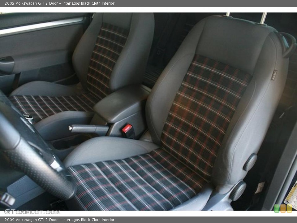 Interlagos Black Cloth Interior Photo for the 2009 Volkswagen GTI 2 Door #38148683
