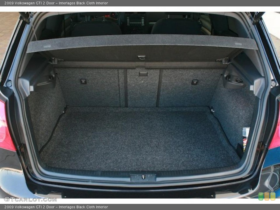 Interlagos Black Cloth Interior Trunk for the 2009 Volkswagen GTI 2 Door #38148695