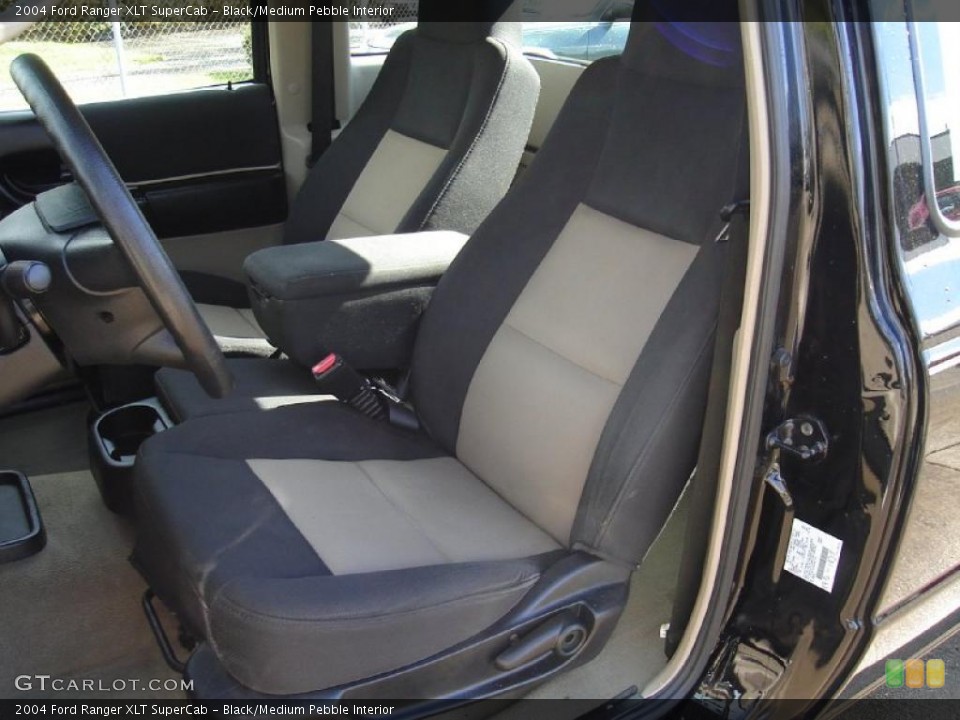 Black/Medium Pebble Interior Photo for the 2004 Ford Ranger XLT SuperCab #38150040