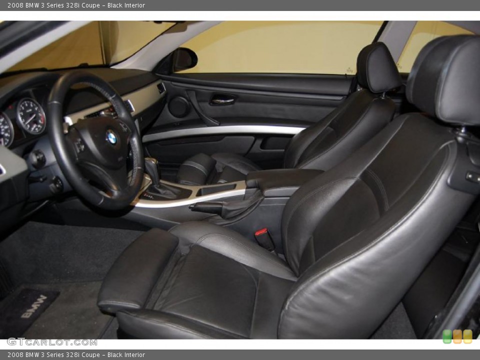 Black Interior Photo for the 2008 BMW 3 Series 328i Coupe #38150392