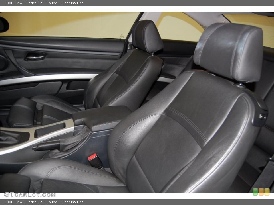 Black Interior Photo for the 2008 BMW 3 Series 328i Coupe #38150416