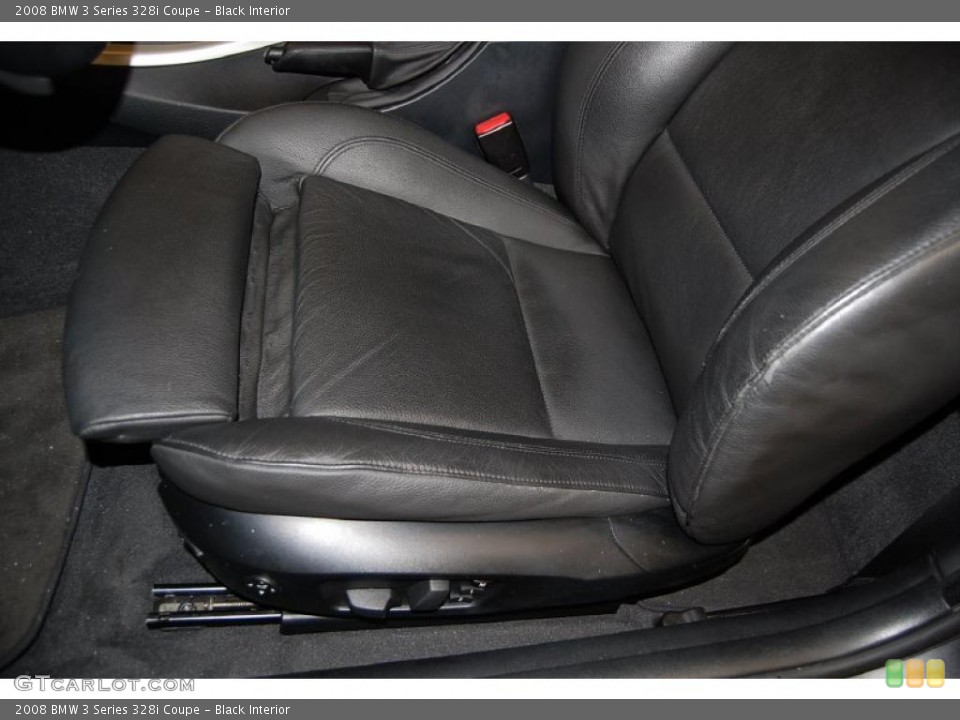 Black Interior Photo for the 2008 BMW 3 Series 328i Coupe #38150428