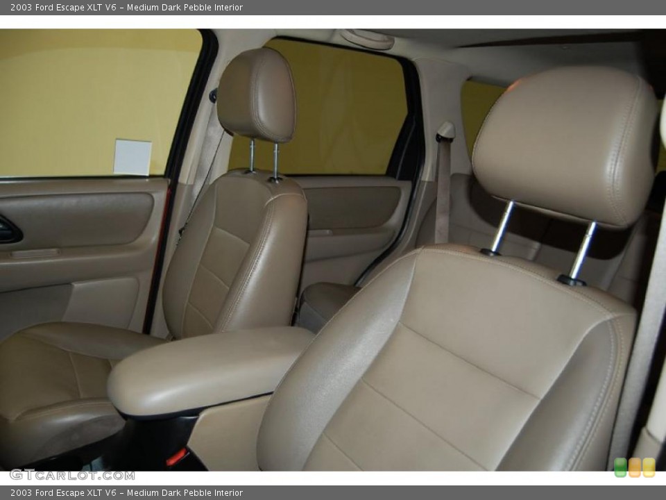 Medium Dark Pebble Interior Photo for the 2003 Ford Escape XLT V6 #38150816