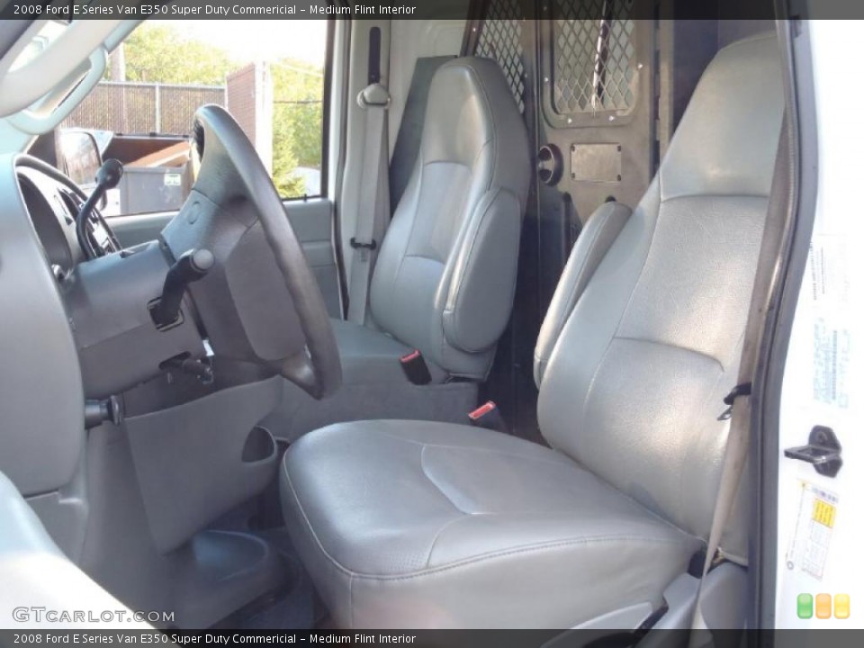 Medium Flint Interior Photo for the 2008 Ford E Series Van E350 Super Duty Commericial #38151916