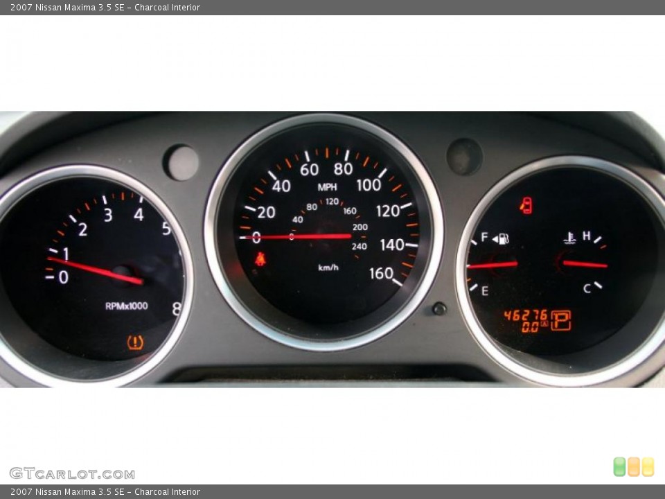 Charcoal Interior Gauges for the 2007 Nissan Maxima 3.5 SE #38152204