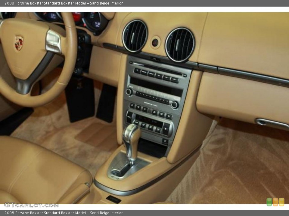 Sand Beige Interior Controls for the 2008 Porsche Boxster  #38152256