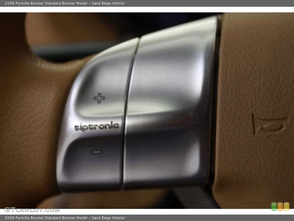 Sand Beige Interior Controls for the 2008 Porsche Boxster  #38152460