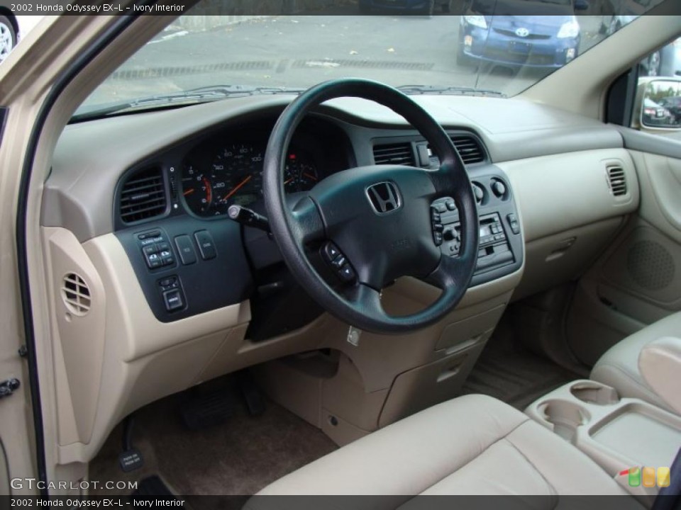 Ivory Interior Dashboard for the 2002 Honda Odyssey EX-L #38153772