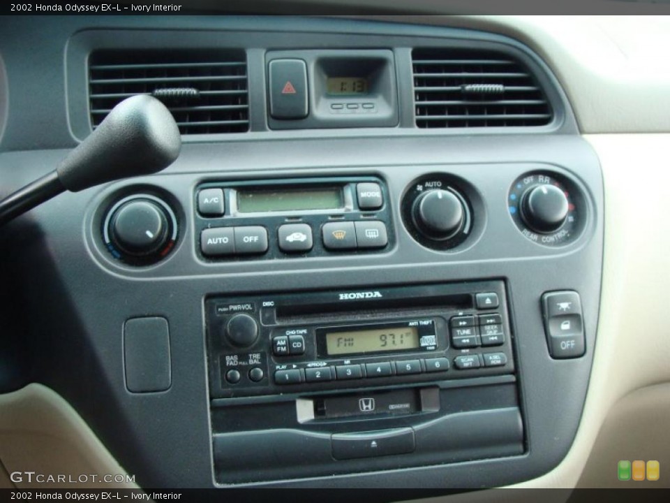 Ivory Interior Controls for the 2002 Honda Odyssey EX-L #38153792