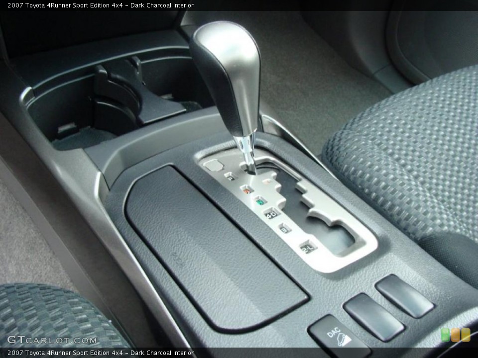 Dark Charcoal Interior Transmission for the 2007 Toyota 4Runner Sport Edition 4x4 #38154212