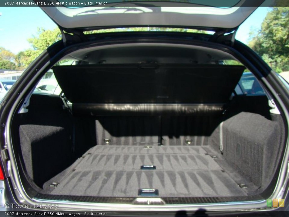Black Interior Trunk for the 2007 Mercedes-Benz E 350 4Matic Wagon #38156177