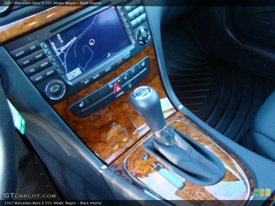 Black Interior Transmission for the 2007 Mercedes-Benz E 350 4Matic Wagon #38156193