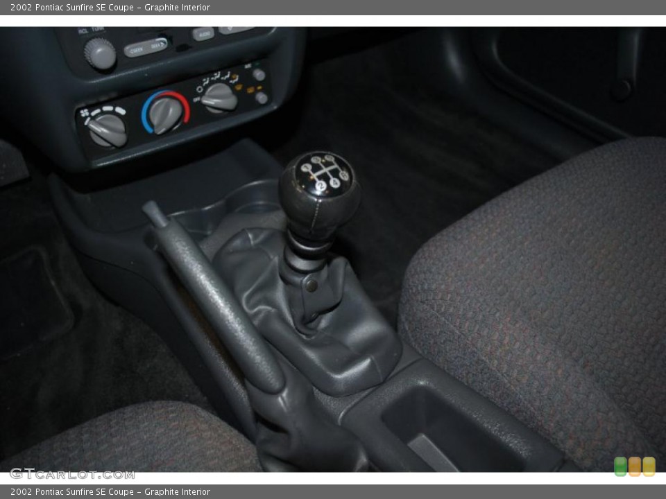 Graphite Interior Transmission for the 2002 Pontiac Sunfire SE Coupe #38156577