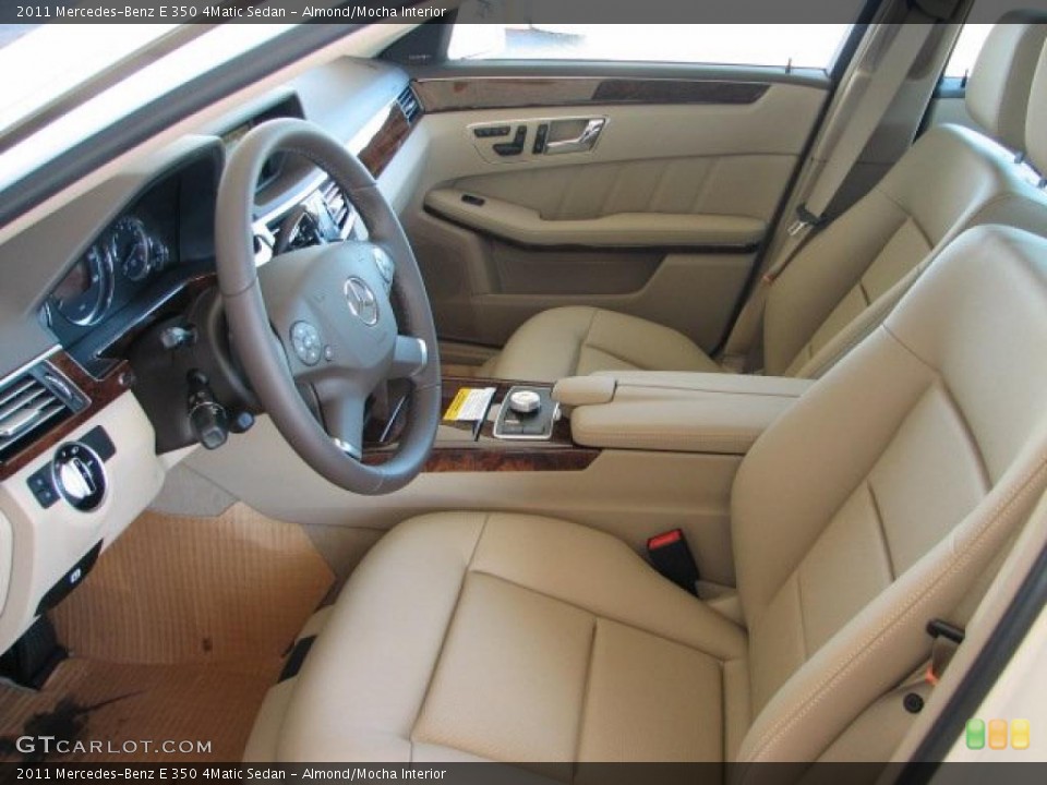 Almond/Mocha Interior Photo for the 2011 Mercedes-Benz E 350 4Matic Sedan #38157617