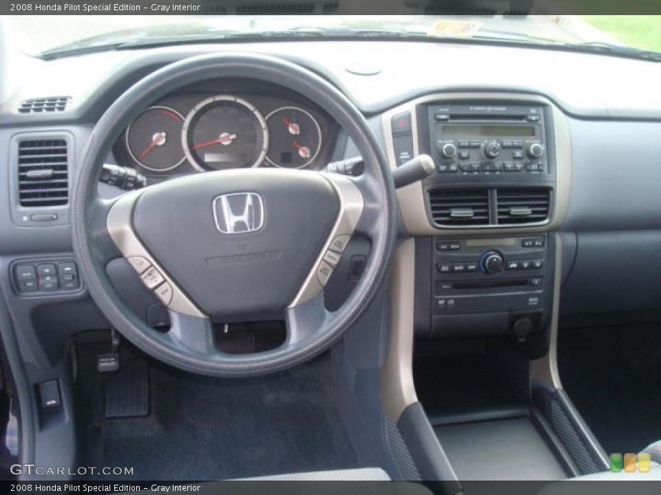 Gray Interior Dashboard for the 2008 Honda Pilot Special Edition #38157733