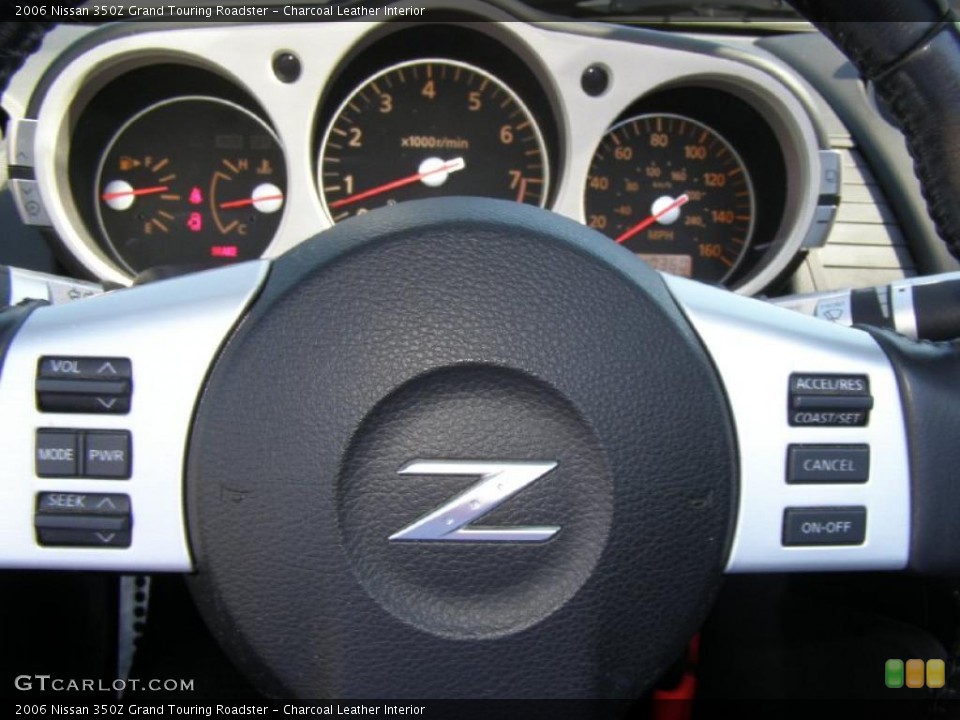 Charcoal Leather Interior Gauges for the 2006 Nissan 350Z Grand Touring Roadster #38158813