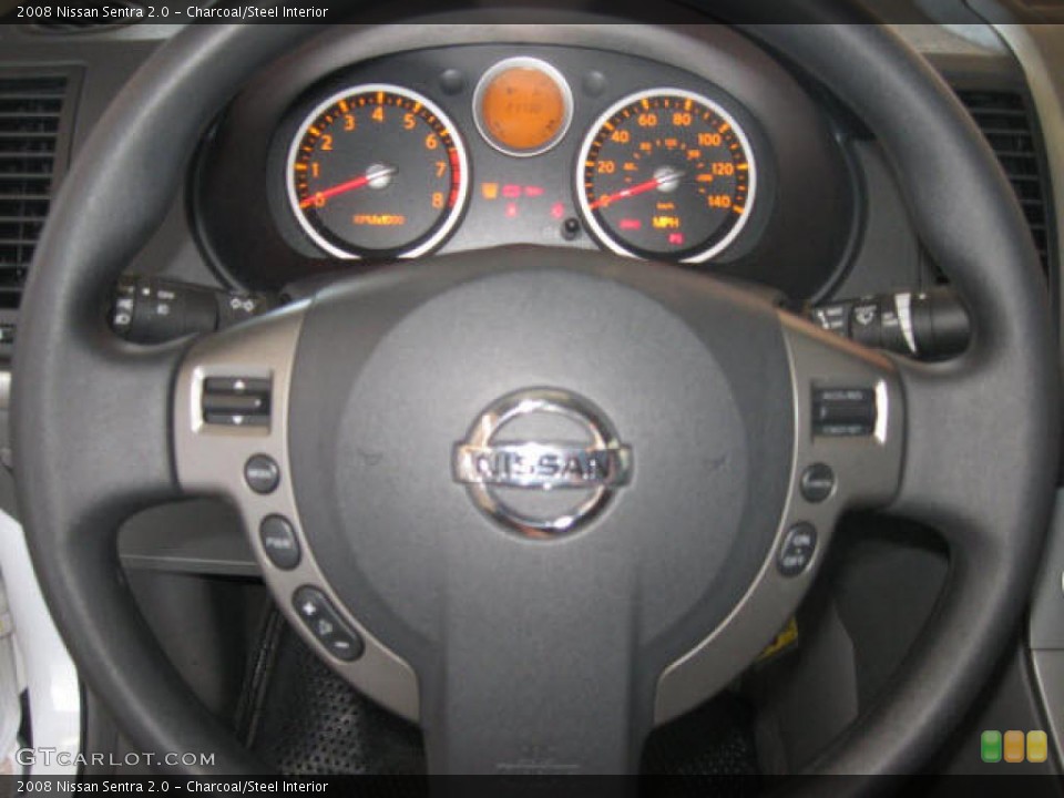 Charcoal/Steel Interior Steering Wheel for the 2008 Nissan Sentra 2.0 #38163233