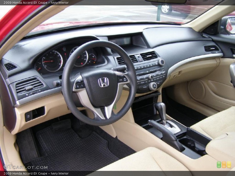 Ivory Interior Dashboard for the 2009 Honda Accord EX Coupe #38164098