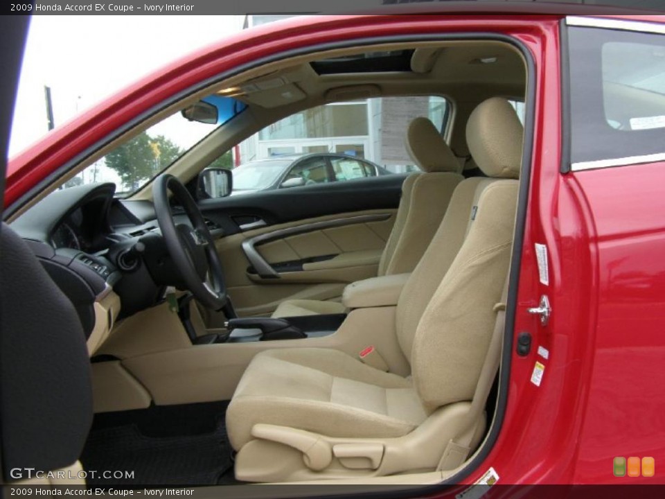 Ivory Interior Photo for the 2009 Honda Accord EX Coupe #38164106