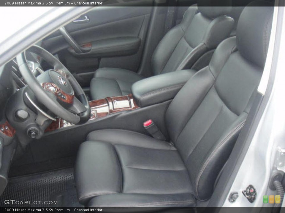 Charcoal Interior Photo for the 2009 Nissan Maxima 3.5 SV Premium #38164282