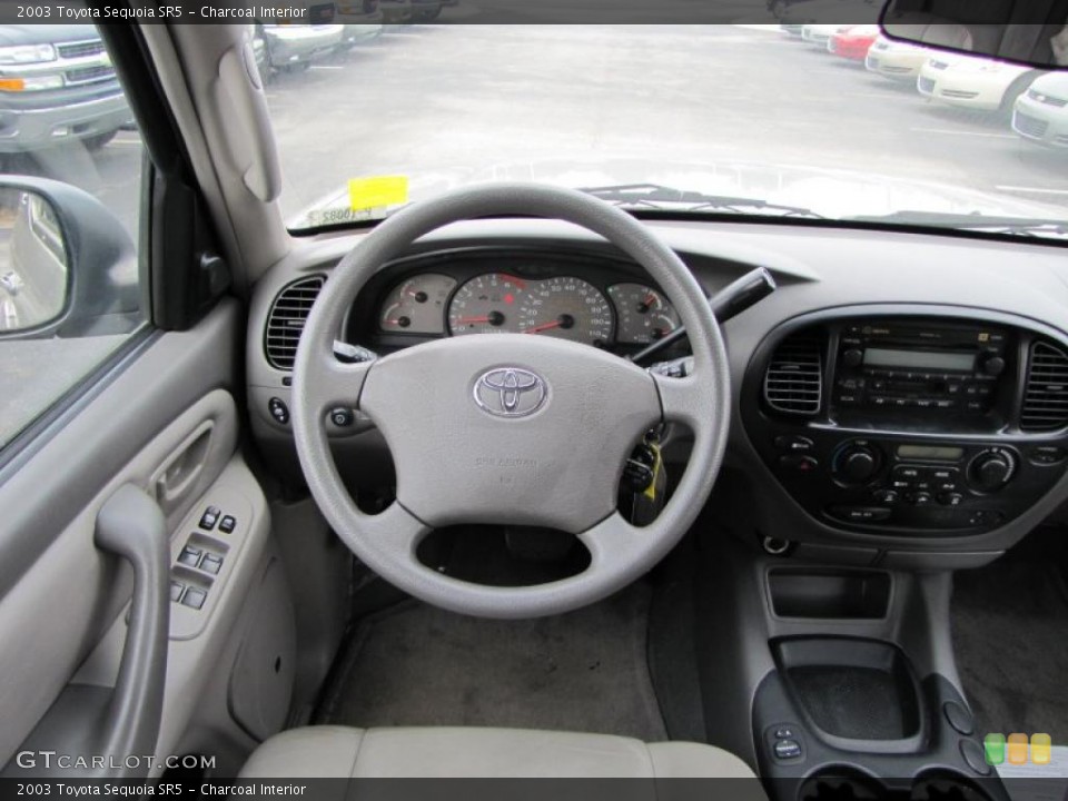 Charcoal Interior Steering Wheel for the 2003 Toyota Sequoia SR5 #38166054