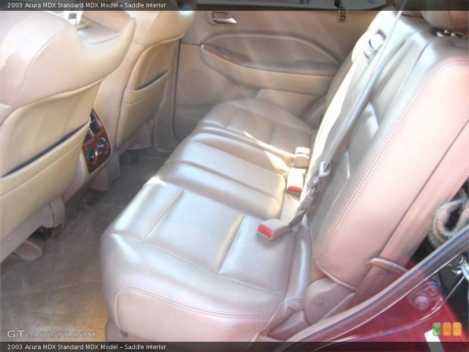 Saddle Interior Photo for the 2003 Acura MDX  #38166682