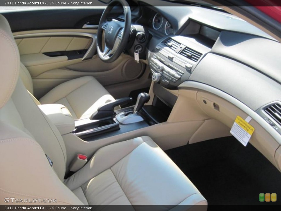 Ivory Interior Photo for the 2011 Honda Accord EX-L V6 Coupe #38168422