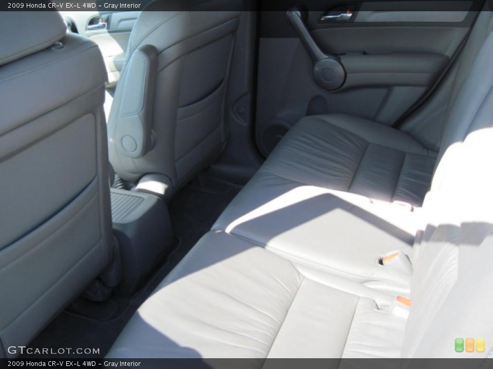 Gray Interior Photo for the 2009 Honda CR-V EX-L 4WD #38168482