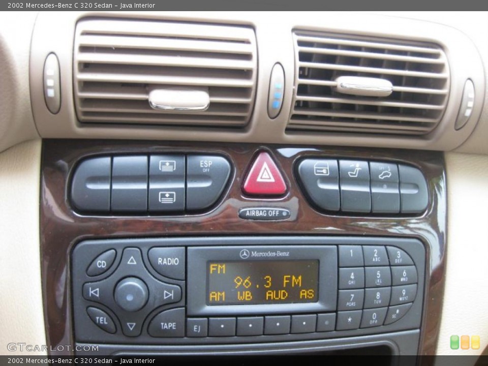 Java Interior Controls for the 2002 Mercedes-Benz C 320 Sedan #38172464