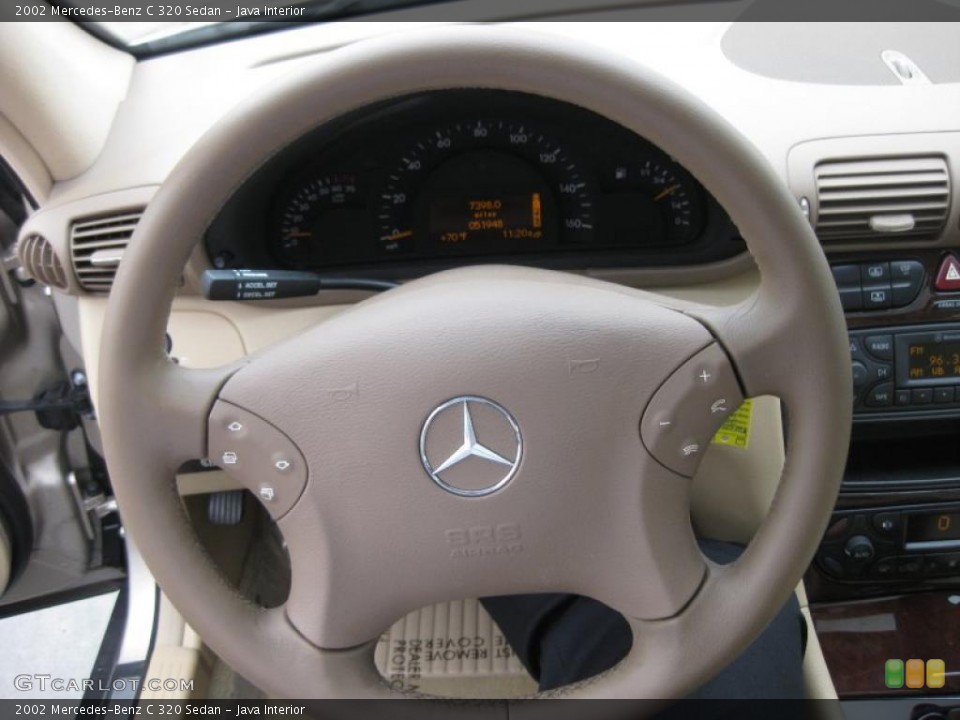 Java Interior Steering Wheel for the 2002 Mercedes-Benz C 320 Sedan #38172520