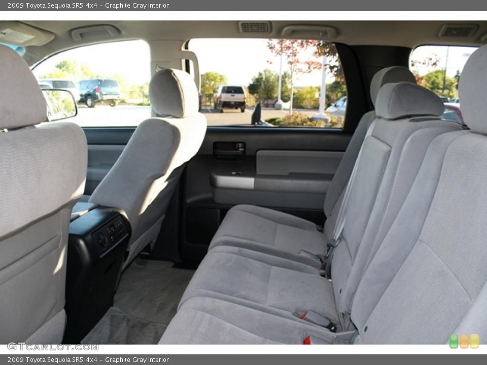 Graphite Gray Interior Photo for the 2009 Toyota Sequoia SR5 4x4 #38175164