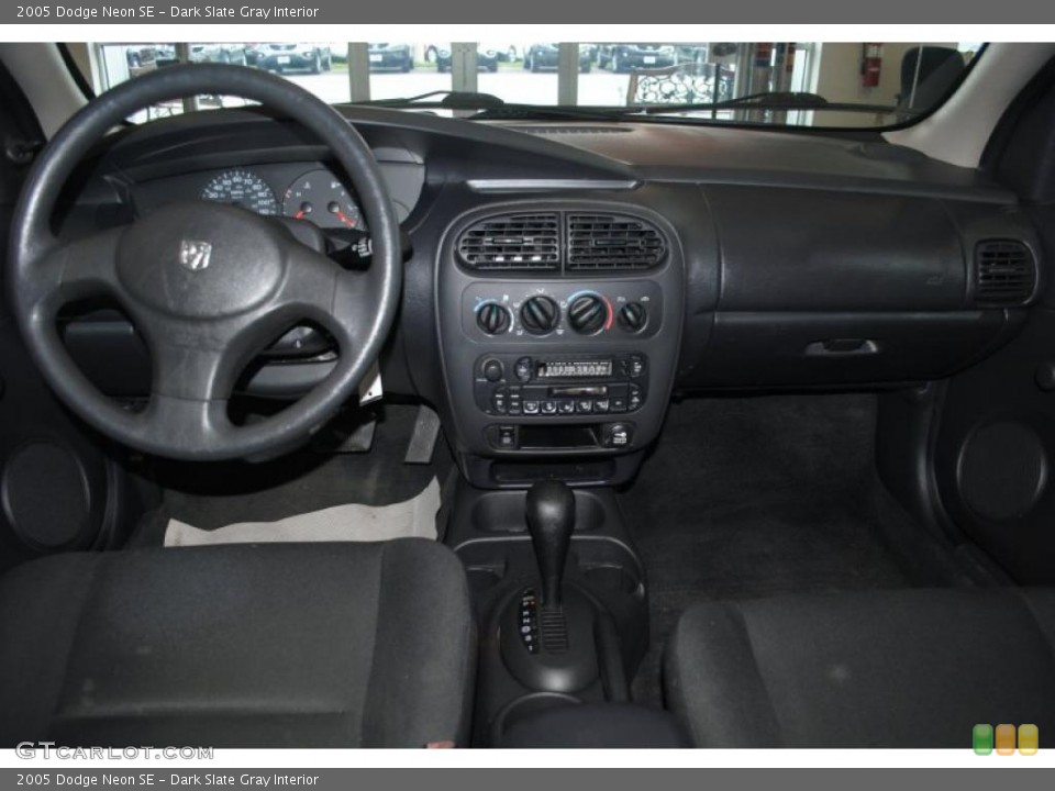 Dark Slate Gray Interior Dashboard for the 2005 Dodge Neon SE #38176728