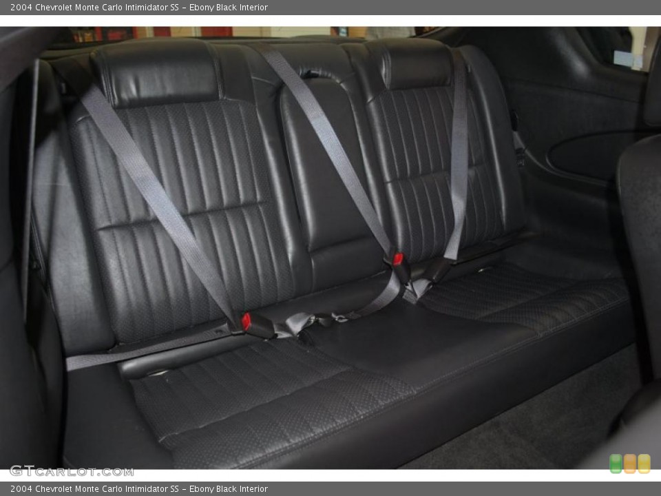 Ebony Black Interior Photo for the 2004 Chevrolet Monte Carlo Intimidator SS #38177480