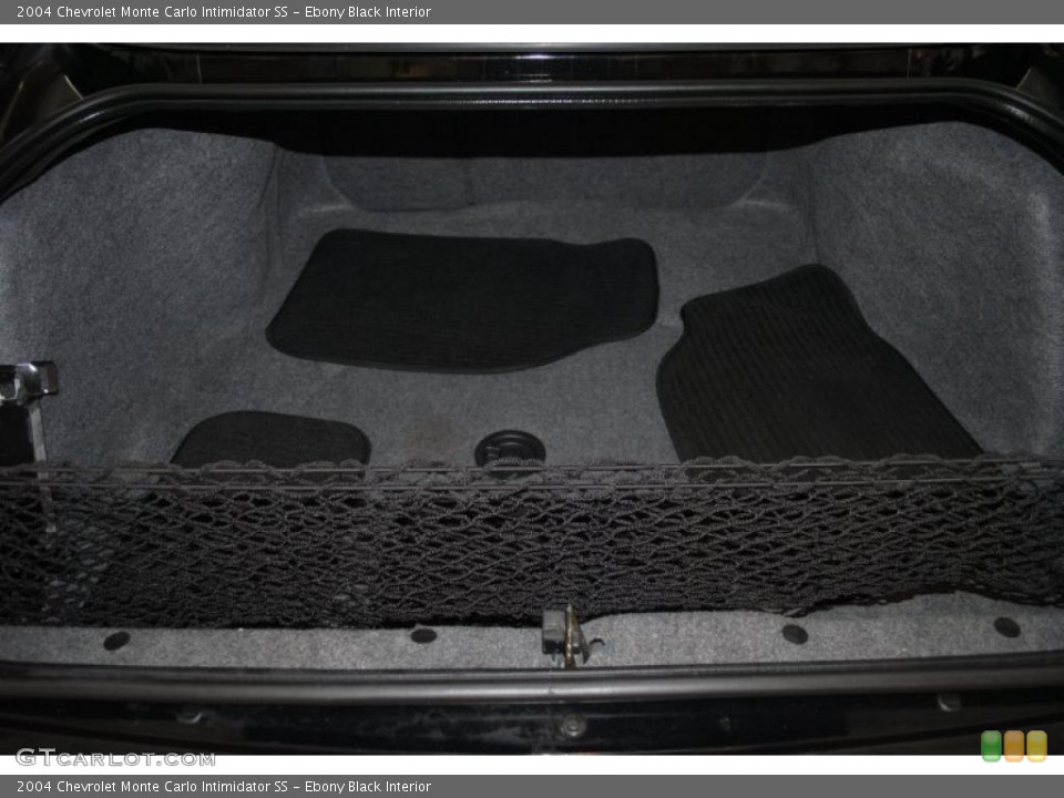 Ebony Black Interior Trunk for the 2004 Chevrolet Monte Carlo Intimidator SS #38177572
