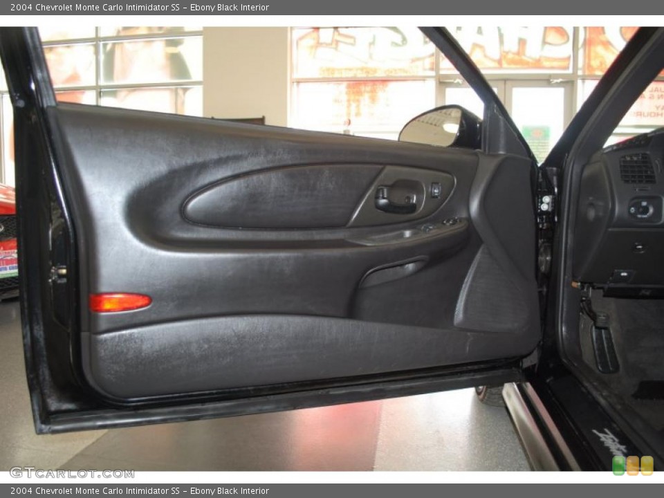 Ebony Black Interior Photo for the 2004 Chevrolet Monte Carlo Intimidator SS #38177908