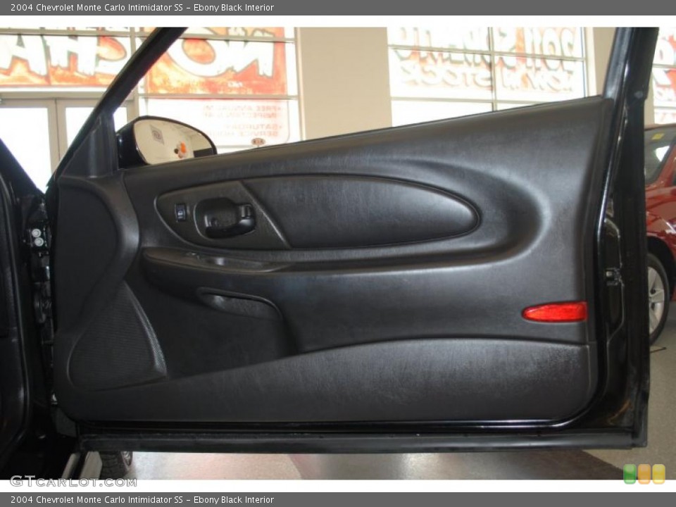 Ebony Black Interior Photo for the 2004 Chevrolet Monte Carlo Intimidator SS #38177920
