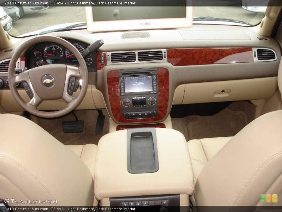 Light Cashmere/Dark Cashmere Interior Dashboard for the 2010 Chevrolet Suburban LTZ 4x4 #38178108
