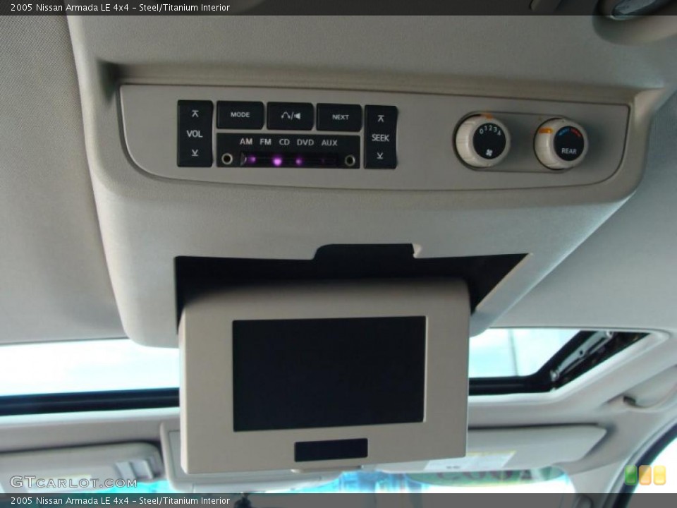Steel/Titanium Interior Controls for the 2005 Nissan Armada LE 4x4 #38179364