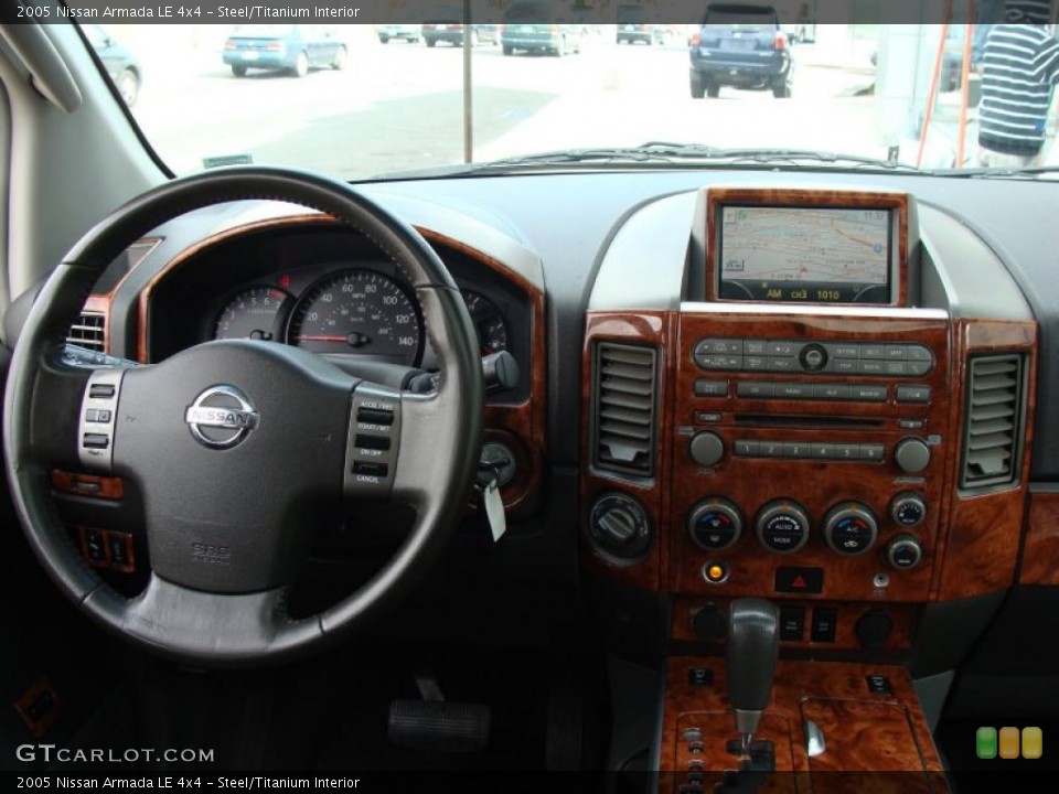 Steel/Titanium Interior Dashboard for the 2005 Nissan Armada LE 4x4 #38179376
