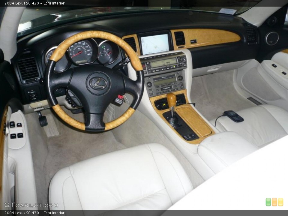 Ecru Interior Photo for the 2004 Lexus SC 430 #38180040