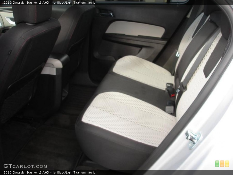 Jet Black/Light Titanium Interior Photo for the 2010 Chevrolet Equinox LS AWD #38181492