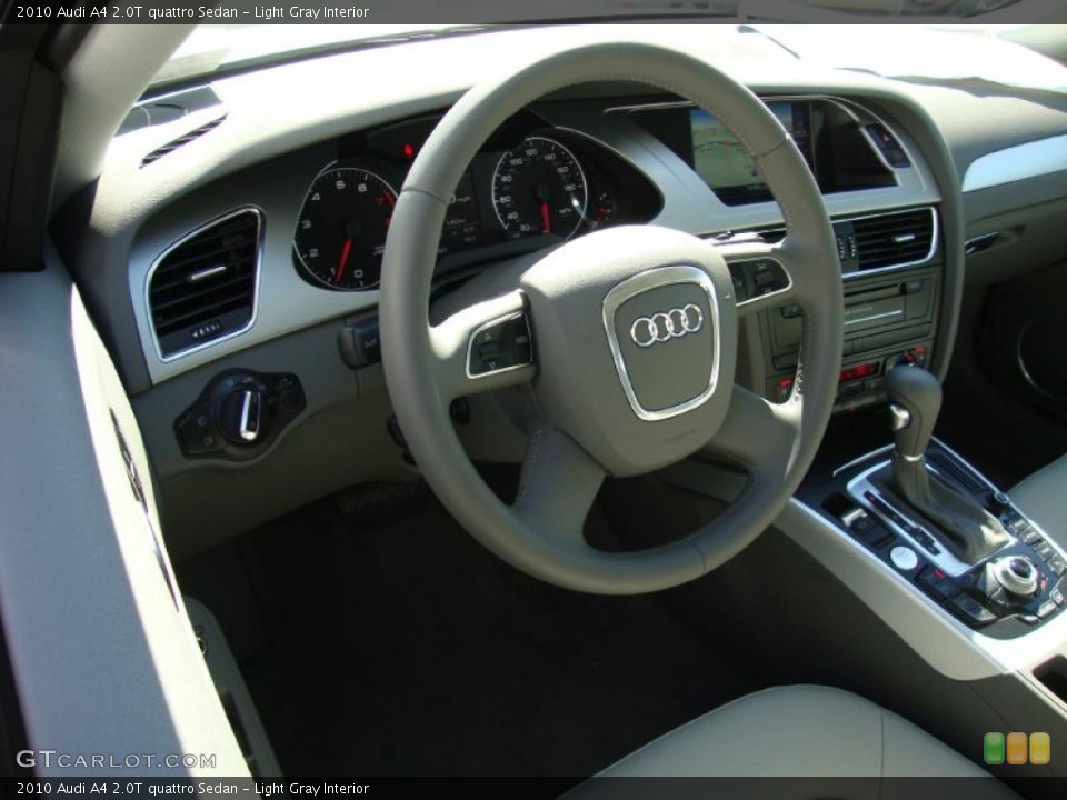 Light Gray Interior Photo for the 2010 Audi A4 2.0T quattro Sedan #38181720