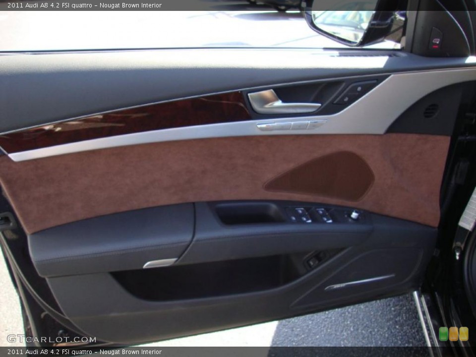 Nougat Brown Interior Photo for the 2011 Audi A8 4.2 FSI quattro #38182356