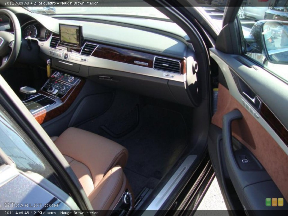 Nougat Brown Interior Photo for the 2011 Audi A8 4.2 FSI quattro #38182416