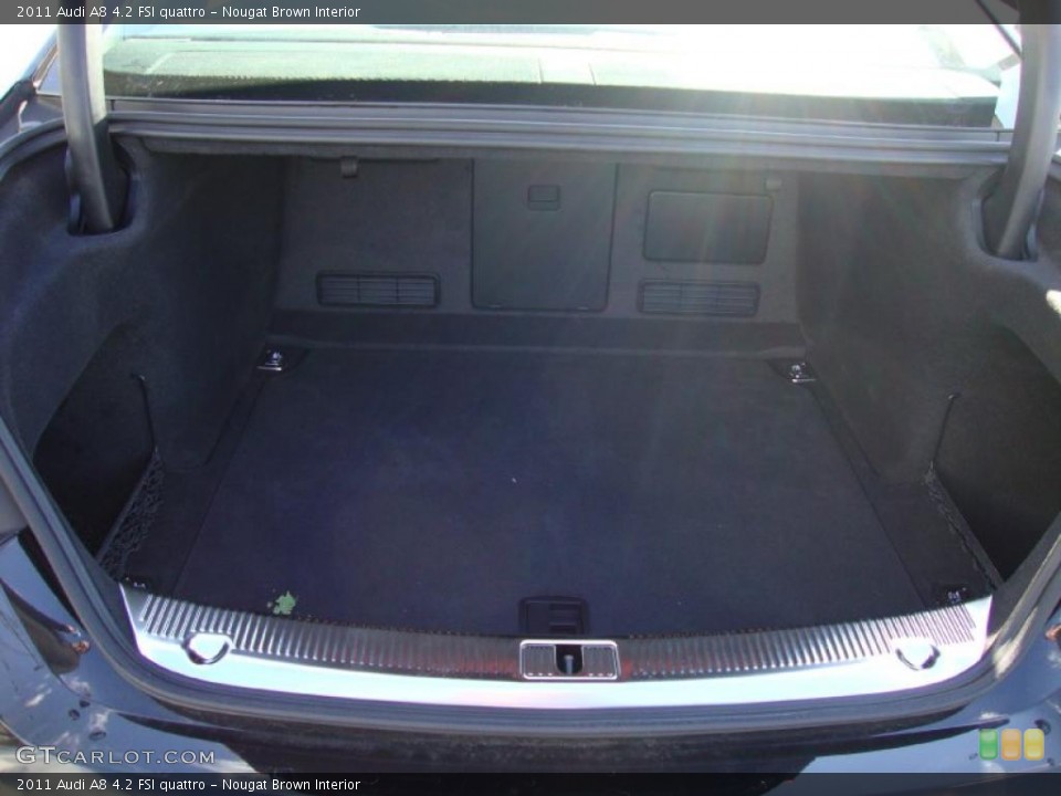 Nougat Brown Interior Trunk for the 2011 Audi A8 4.2 FSI quattro #38182504